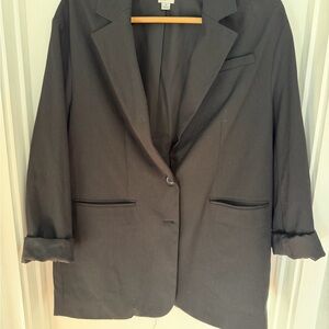 a new day Women's Black Suit Jacket